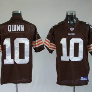 Brady Quinn Jersey #10 NFL Cleveland Browns Mitchell & Ness in Brown (As Is  Item) - Bed Bath & Beyond - 13554669