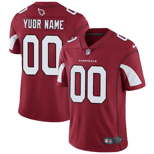 Nike Arizona Cardinals Customized Red Team Color Stitched Vapor ...