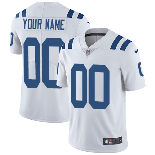 Nike Indianapolis Colts Customized White Stitched Vapor Untouchable ...