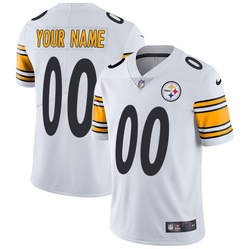 Nike Pittsburgh Steelers Customized White Stitched Vapor Untouchable ...