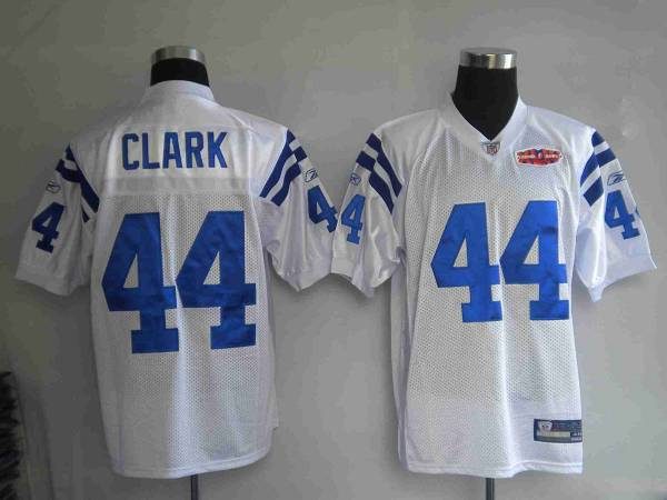 Reebok NFL Indianapolis Colts Dallas Clark #44 Super Bowl XLIV Jersey Sz 48  XL