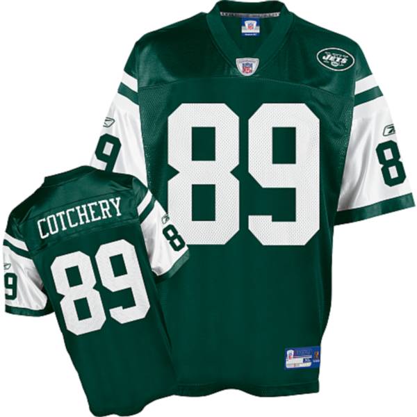 Jets Laveranues Coles #87 Green Stitched White NFL Jersey