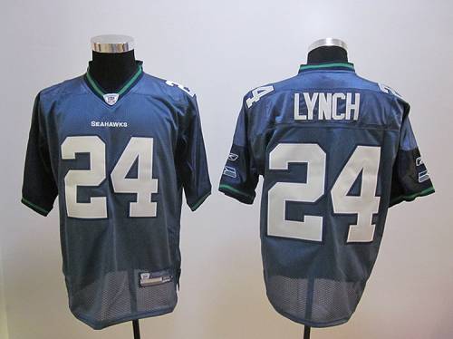 Limited Men's Marshawn Lynch Green Jersey - #24 Football Seattle Seahawks  100th Season Rush Vapor Untouchable Size 40/M